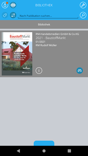 BaustoffMarkt Screenshot 0