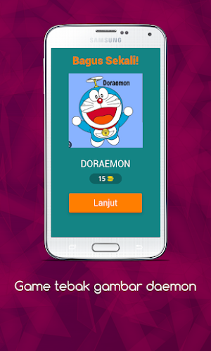 Game tebak gambar daemon Screenshot 1