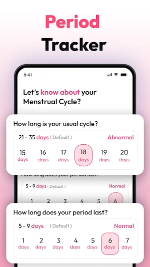 OVIE: Ovulation Period Tracker Screenshot 0