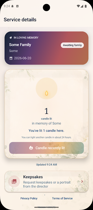 EveryLifeTribute Screenshot 1