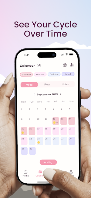 Period Tracker – Cycle Yoga Screenshot 1