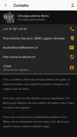 Chirurgia plastica Borra Screenshot 1
