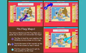Capitals of Europe - Montessor Screenshot 2