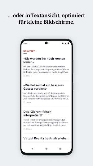Grenchner Tagblatt E-Paper Screenshot 3