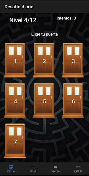 Laberinto de puertas Screenshot 1
