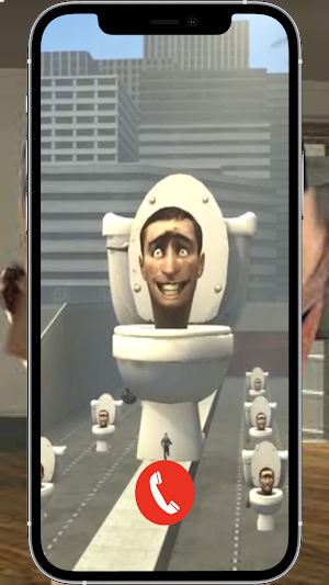 Skibidy Scary Toilet Fake Call Screenshot 3
