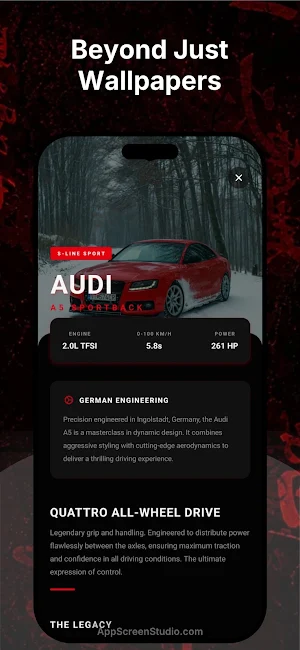 Audi A5 Wallpapers 4K Screenshot 2