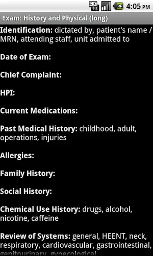 Standard Dictations Screenshot 1