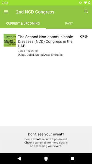 The 2nd NCD Congress, UAE Screenshot 1