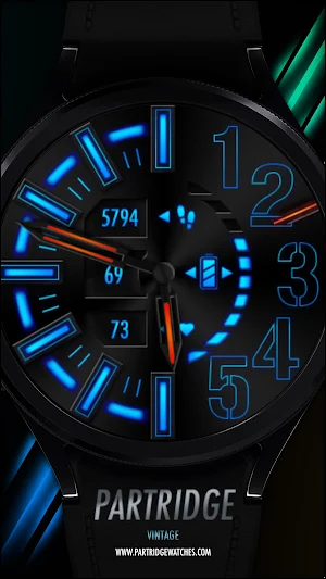 Stinger Analog Watch Face V28 Screenshot 3