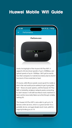 Huawei Mobile Wifi Guide Screenshot 3