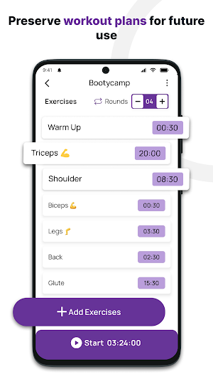 Fitness Hub Screenshot 2