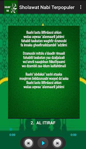 Sholawat Nabi Terpopuler Dan Merdu (Offline) Screenshot 2