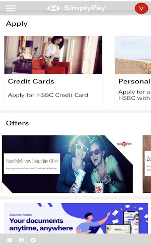 HSBC Simply Pay Screenshot 2