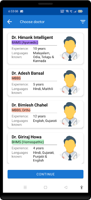My Family Doctor - Indian HMC Screenshot 3
