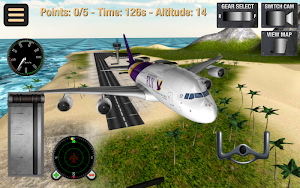Flight Simulator: Fly Plane 3D Screenshot 0