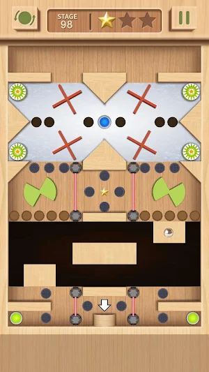 Maze Rolling Ball 3D Screenshot 1