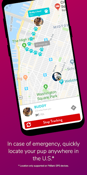 Legacy Pet GPS & Health App Screenshot 2