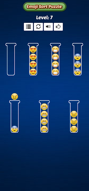 Emoji Sort Puzzle Latest 2022 Screenshot 1