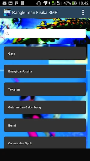 Rangkuman Fisika SMP Screenshot 2
