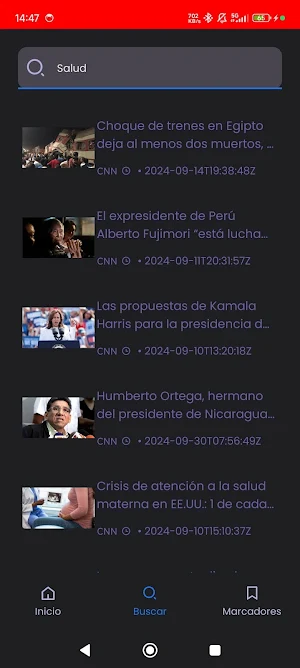 Super News App Screenshot 1