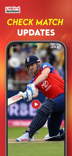 Live Cricket TV Streaming Screenshot 2