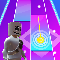 Dj Marshmello Piano Tiles