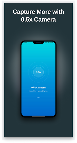 0.5x Camera for android Screenshot 2