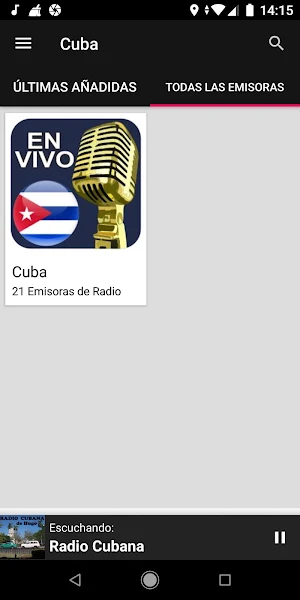 Radios de Cuba Screenshot 3