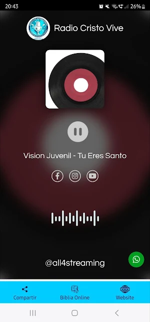 Radio Cristo Vive Screenshot 2