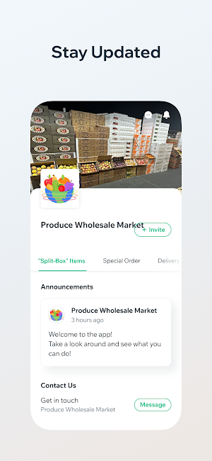 Split Box Produce Wholesale Screenshot 1