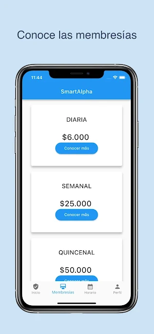 Smart Alpha Gym Screenshot 1