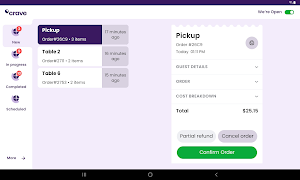 Crave Order Manager Screenshot 1
