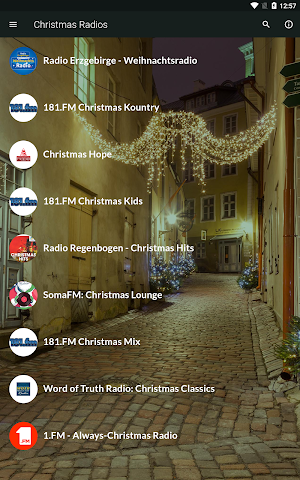 Christmas Music Radio Stations Screenshot 0