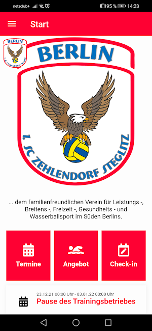 1.SC Zehlendorf Steglitz e.V. Screenshot 1