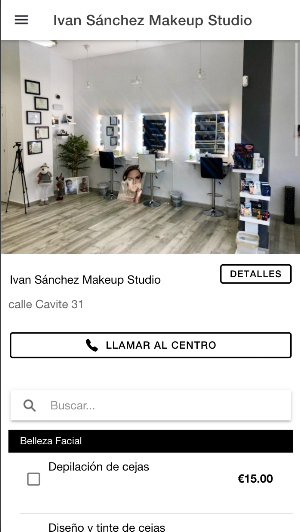 Ivan Sanchez Makeup Studio Screenshot 0