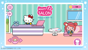 Hello Kitty: Beauty Salon Screenshot 0