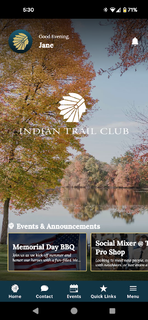 Indian Trail Club Screenshot 0