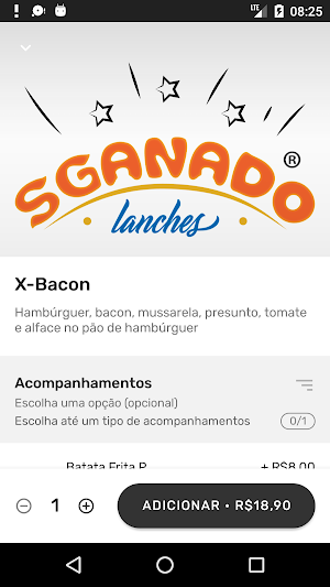 Sganado Lanches Screenshot 1