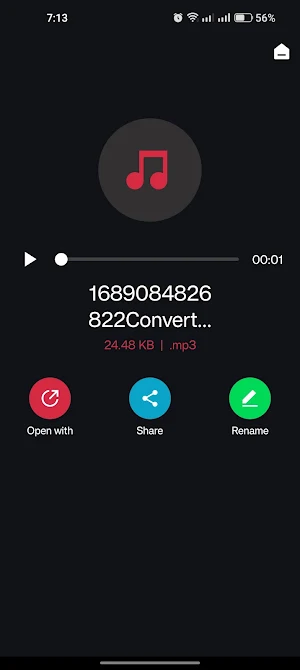 MP3 converter - Video to MP3 Screenshot 3