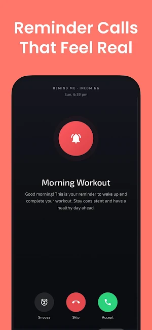 Remind Me: Using Call Screenshot 2