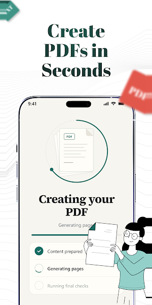 Text to PDF - TXT Converter Screenshot 2