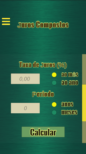 Juros Compostos Screenshot 1