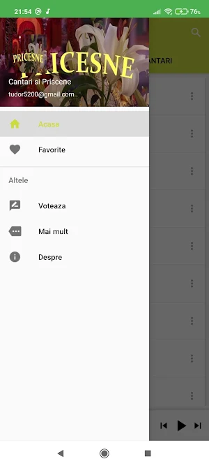 Cântări duhovnicești Pricesne Screenshot 2