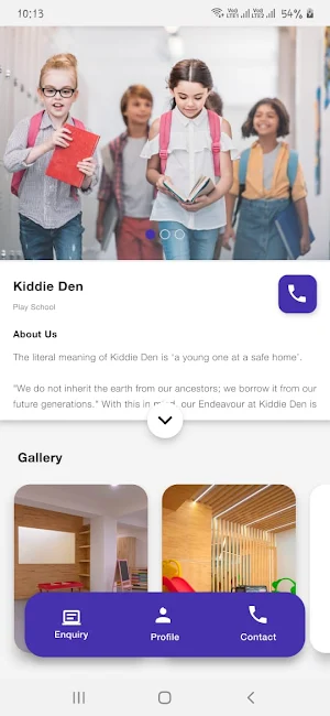 Kiddie Den Playschool Screenshot 0