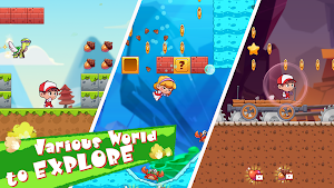 Super Rob's World - Run Game Screenshot 1