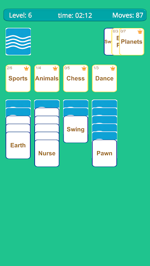Word Associations Solitaire Screenshot 2