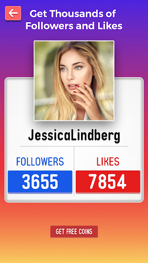 Get Followers and Likes Simulator Clicker Game Screenshot 0