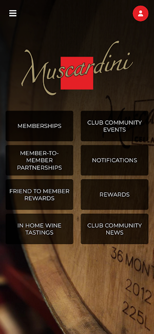 Muscardini Cellars Screenshot 0