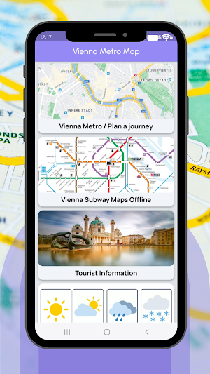 Vienna Metro Map 2024 Screenshot 0
